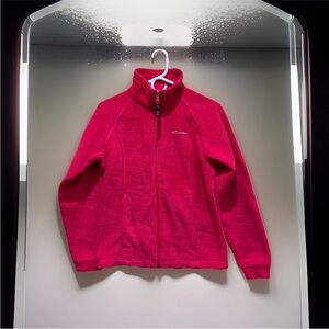 Columbia Kids Fleece Jacket - Bright Pink